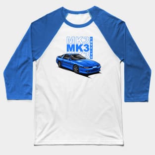 The Legend Supra MK-3 (Sky Blue) Baseball T-Shirt